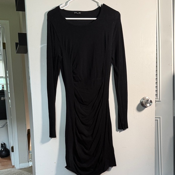 Express Black Long Sleeve Dress - Picture 1 of 3